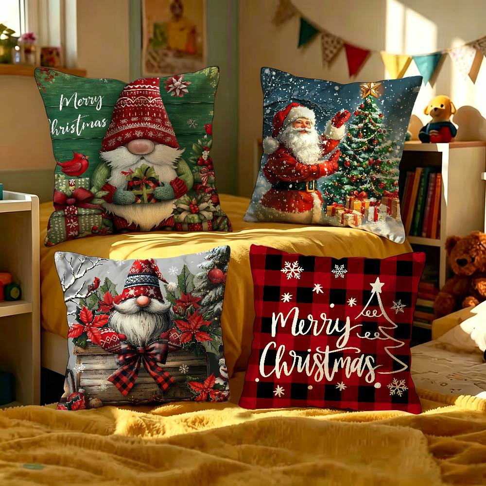 Home.Textiles Cushion - Capas de Almofada Festivas de Natal,