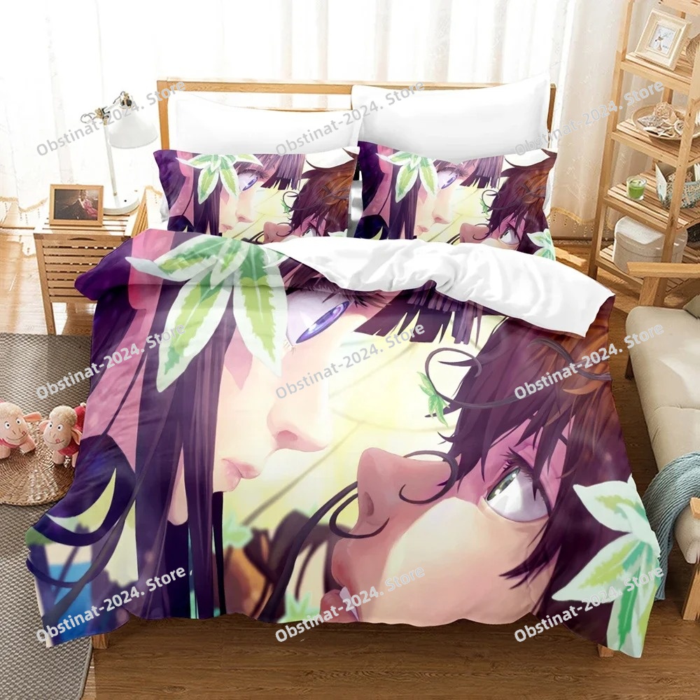 Anime frutas cesta conjuntos d - Linen Duvet Cover avaliação e preço