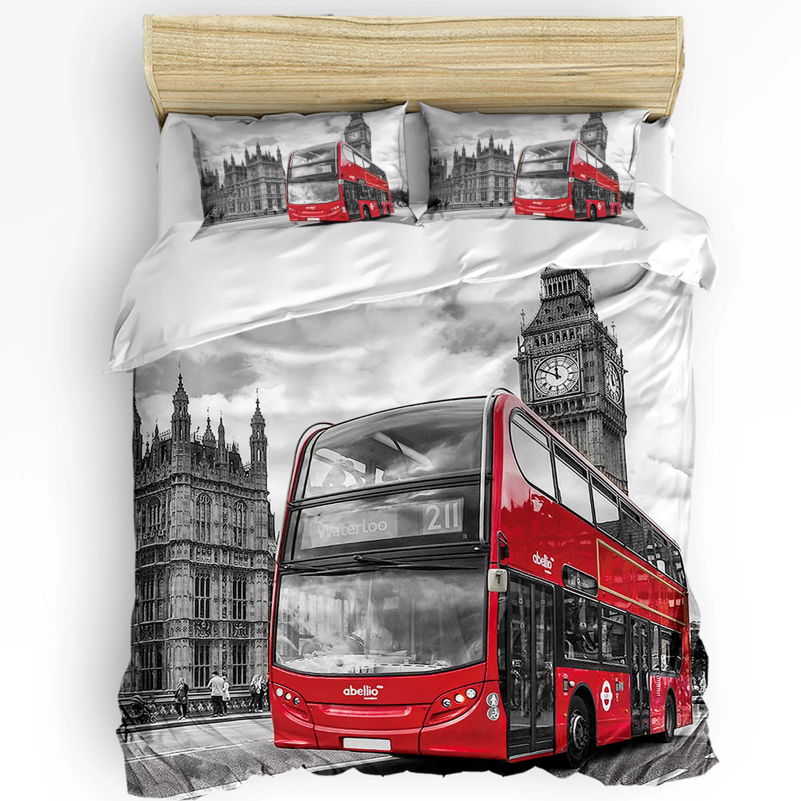 Londres rua ônibus vermelho gr - Home Textiles London avaliação e preço