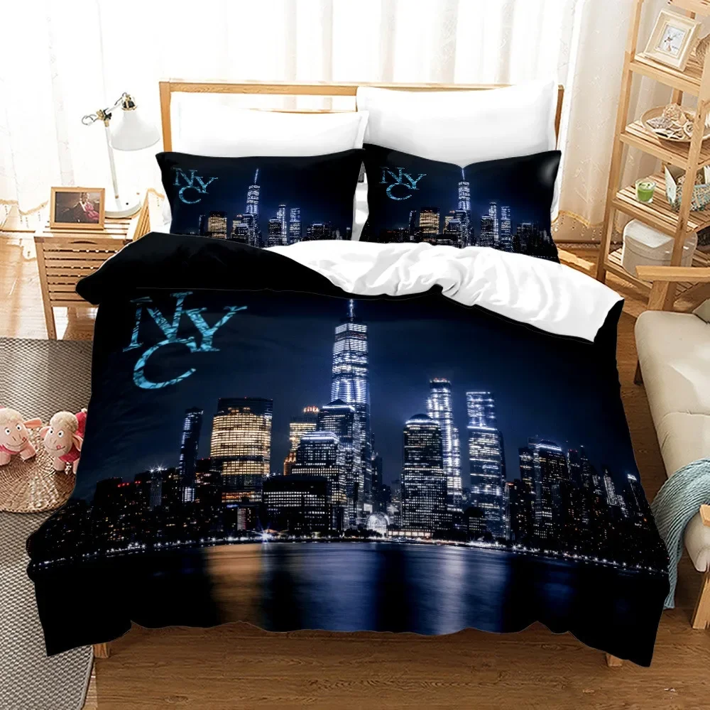 Nova york cidade noite vista c - Home Textiles New York avaliação e preço