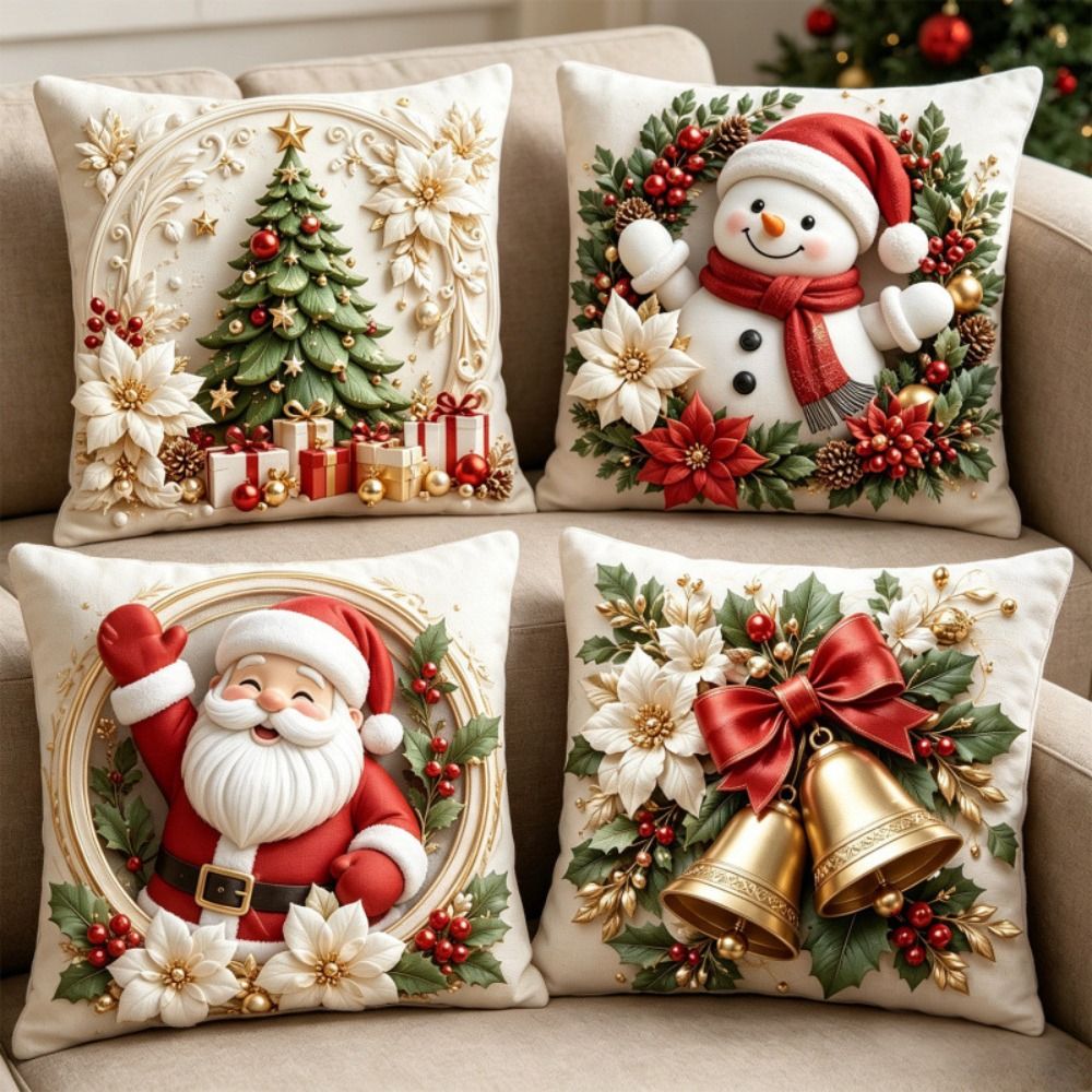 Conjunto de 4 capas de almofad - Home Textiles Towel Set avaliação e preço