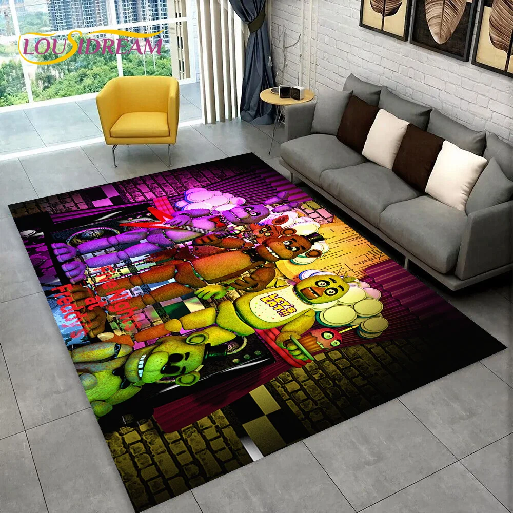 Tapete de Filme de Terror FNAF - Home Textiles Sale avaliação e preço