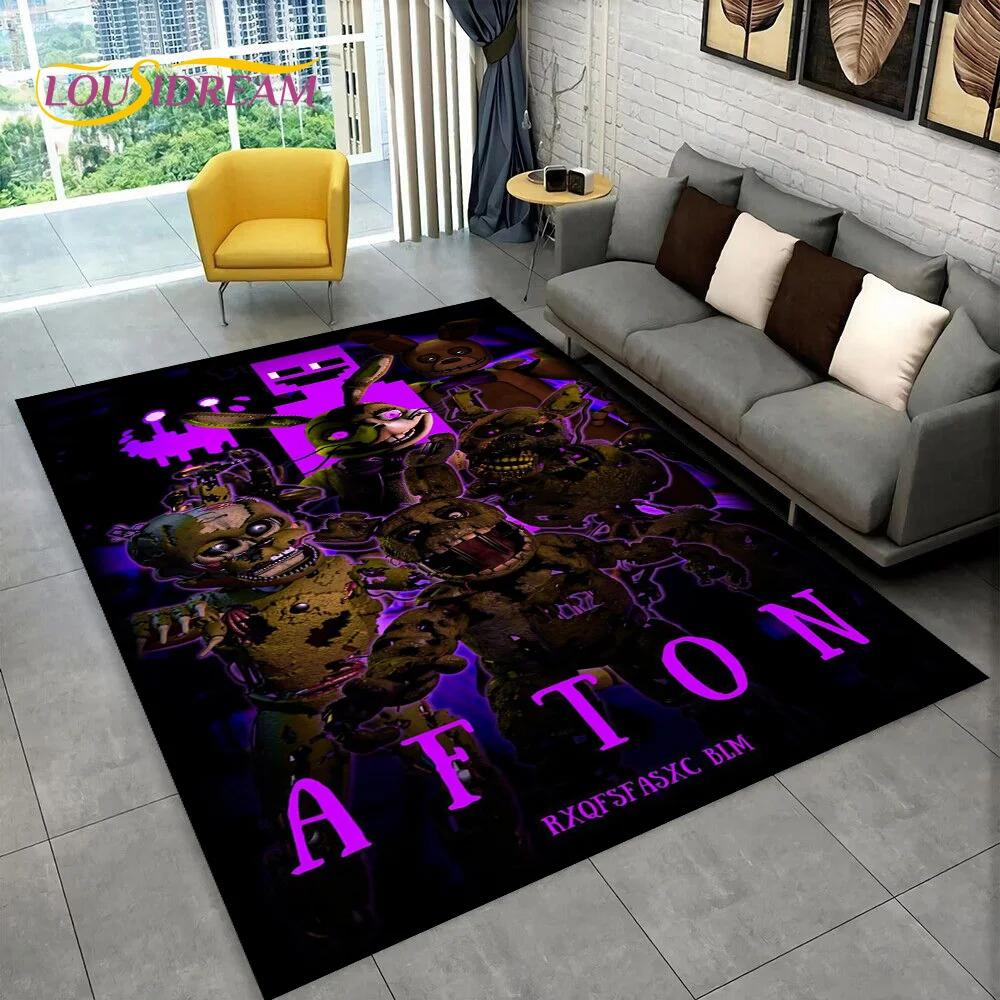 Tapete de Filme de Terror FNAF - Home Textiles Sale avaliação e preço