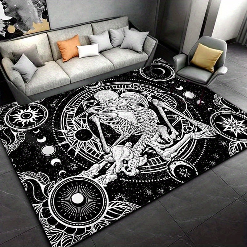 Tapete de dança de esqueleto e - Home Textiles Design avaliação e preço
