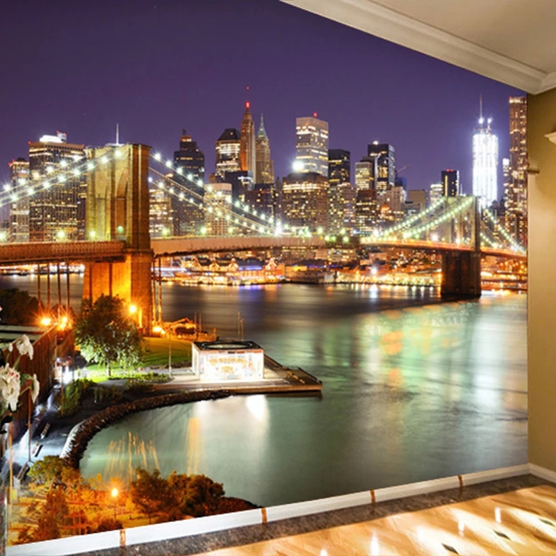 Mural 3D Personalizado: Noite  - Home Textiles New York avaliação e preço