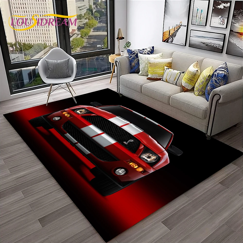 Tapete Clássico Ford GTR Musta - Home Textiles Sale avaliação e preço